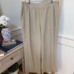 Halara High Waisted Pocket Straight Leg Mop Corduroy Casual Pants 1X